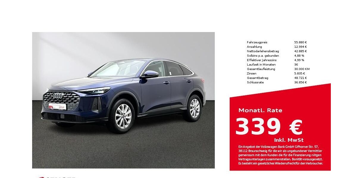 Audi Q5 20.729 km 55.880 &euro; Münster 48153