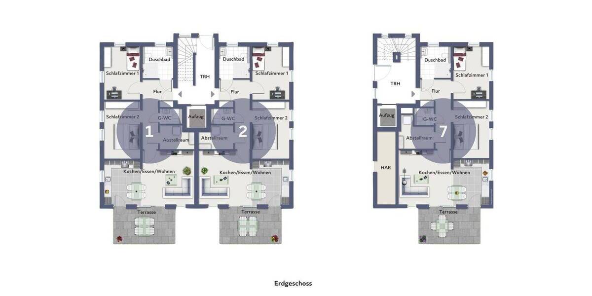 Etagenwohnung Münster Mecklenbeck - 3 Zimmer, 84 m&sup2;, 486.000&euro; | Angebot:26244658