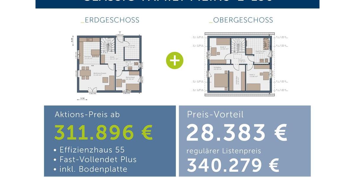 Einfamilienhaus Ascheberg - 5 Zimmer, 136 m&sup2;, 1.999&euro; | Angebot:26664370