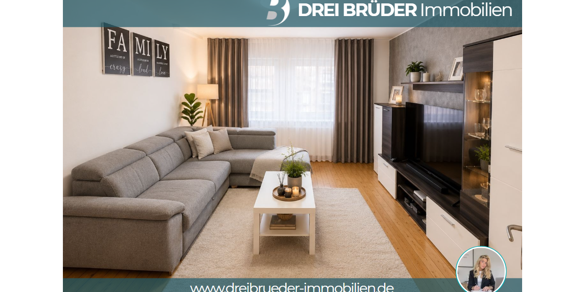 Etagenwohnung Münster Mitte-Süd - 3 Zimmer, 70 m&sup2;, 265.000&euro; | Angebot:24732581