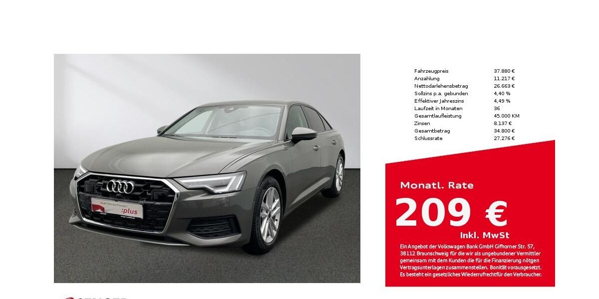Audi A6 33.498 km 37.880 &euro; Münster 48153