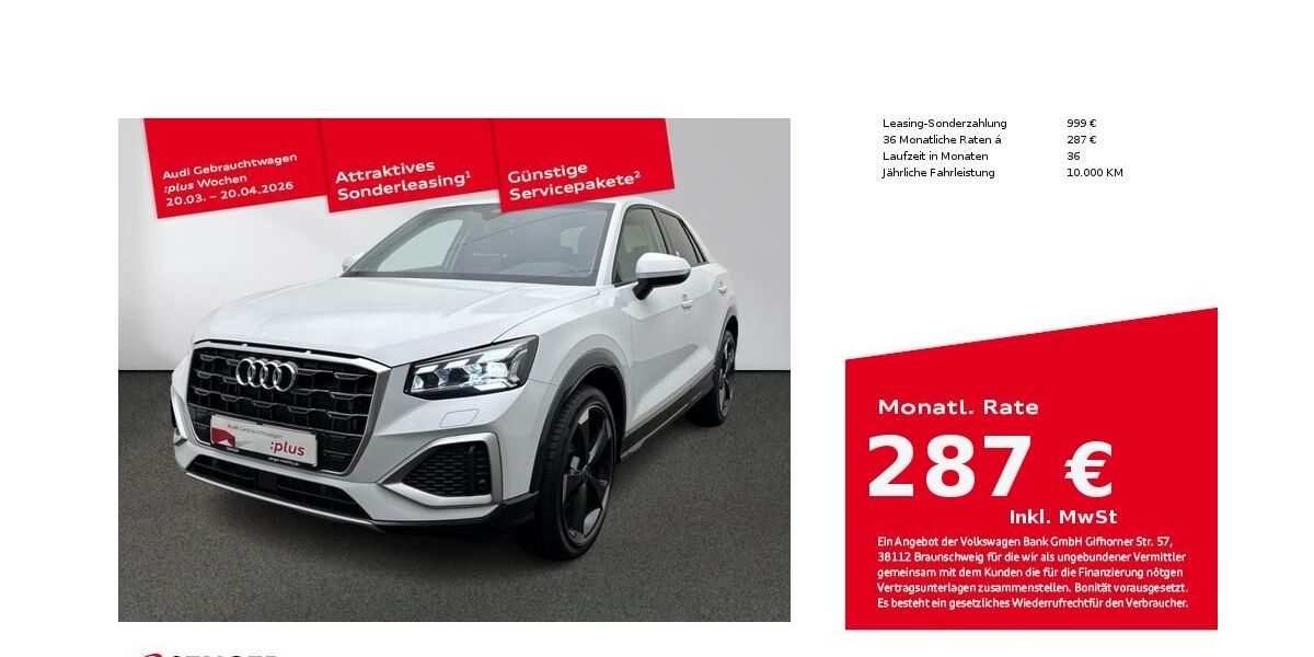 Audi Q2 6.903 km 31.880 &euro; Münster 48153