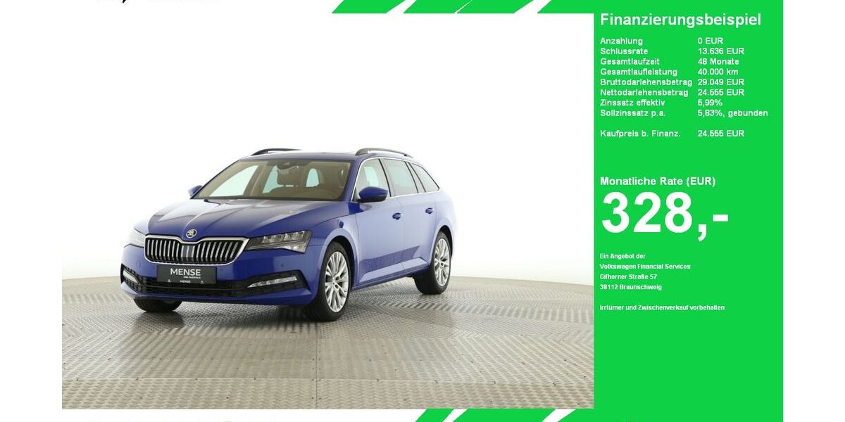 Skoda Superb 77.485 km 24.555 &euro; Oelde (Stromberg) 59302