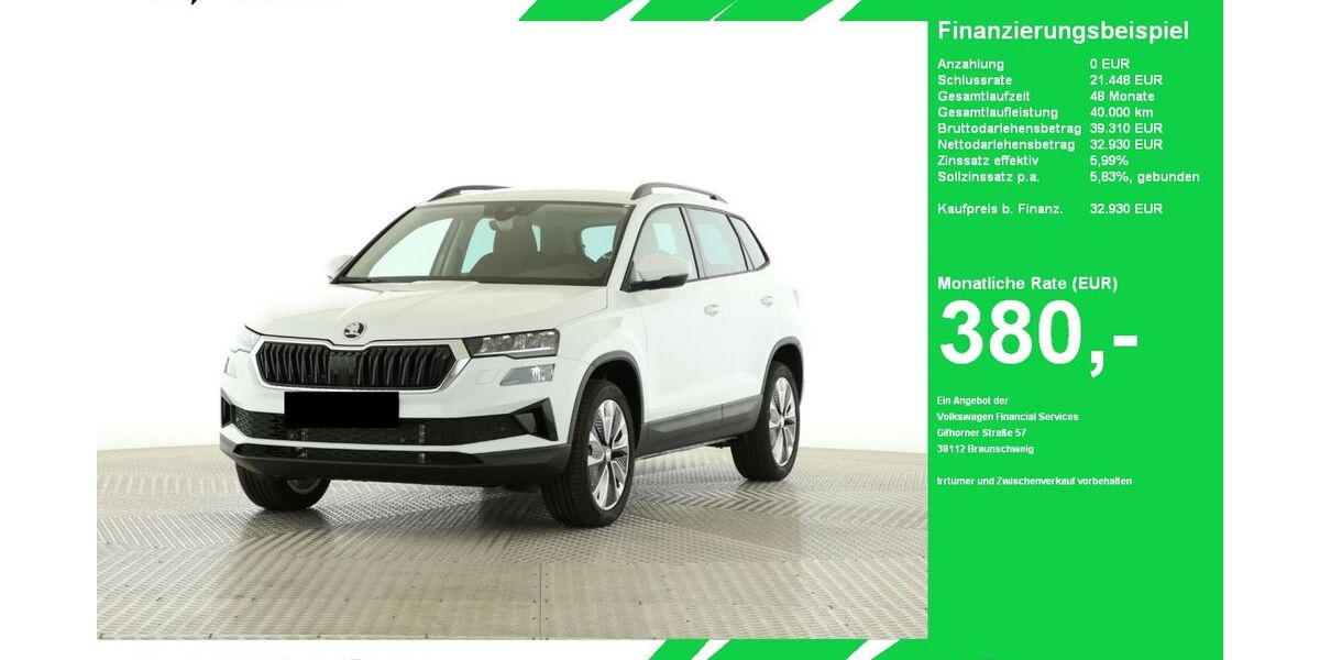 Skoda Karoq 16.850 km 32.930 &euro; Oelde (Stromberg) 59302