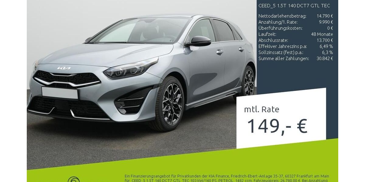 Kia ceed / Ceed 10.580 km 24.280 &euro; Münster - Amelsbüren 48163