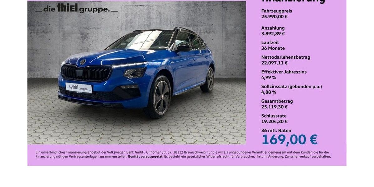 Skoda Kamiq 11.385 km 23.990 &euro; Rheda-Wiedenbrück 33378