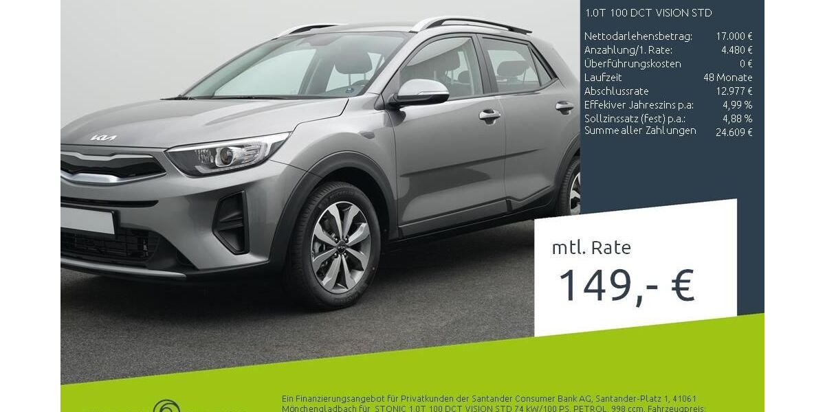 Kia Stonic 9.980 km 20.830 &euro; Münster - Amelsbüren 48163