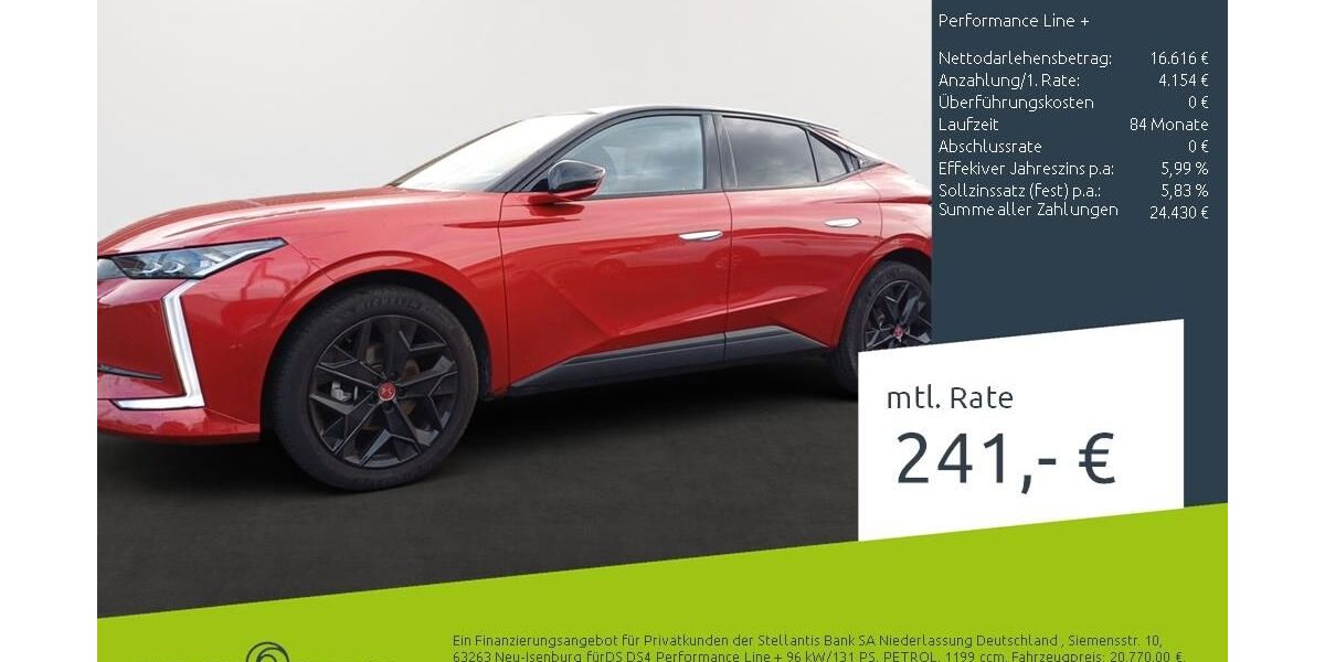DS Automobiles DS4 12.131 km 19.989 &euro; Münster - Amelsbüren 48163