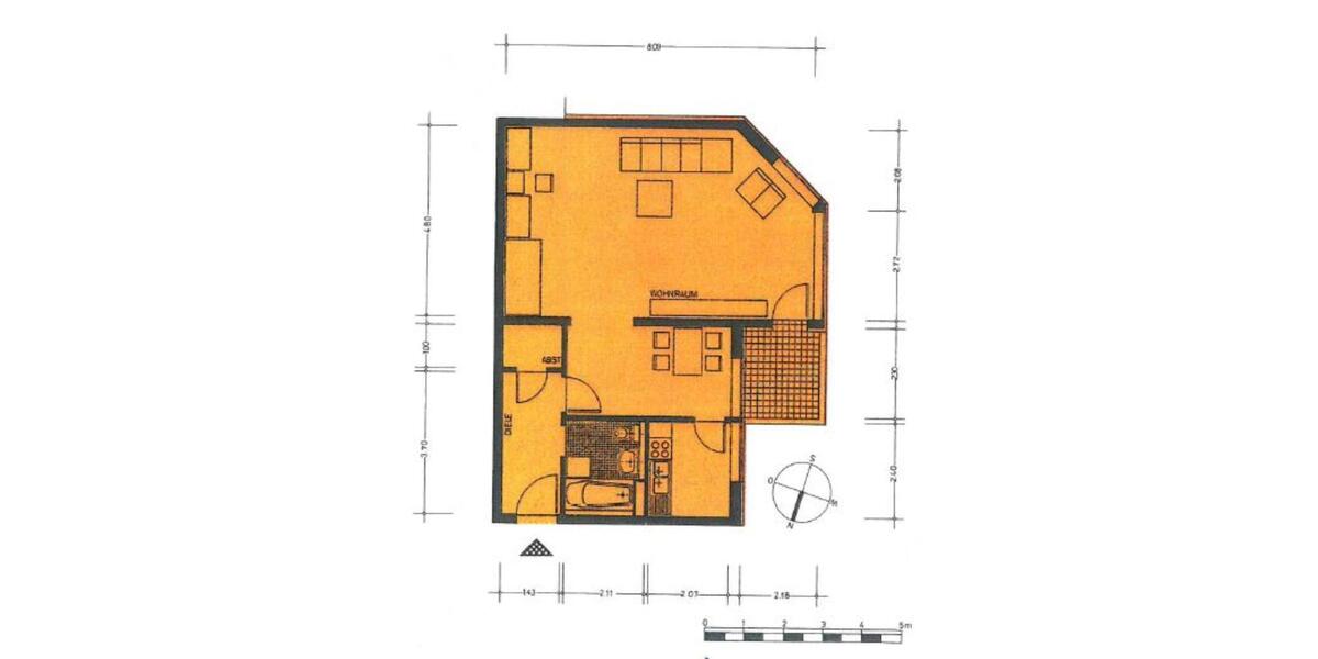 Etagenwohnung Bad Sassendorf - 1.5 Zimmer, 63 m&sup2;, 627&euro; | Angebot:25292268