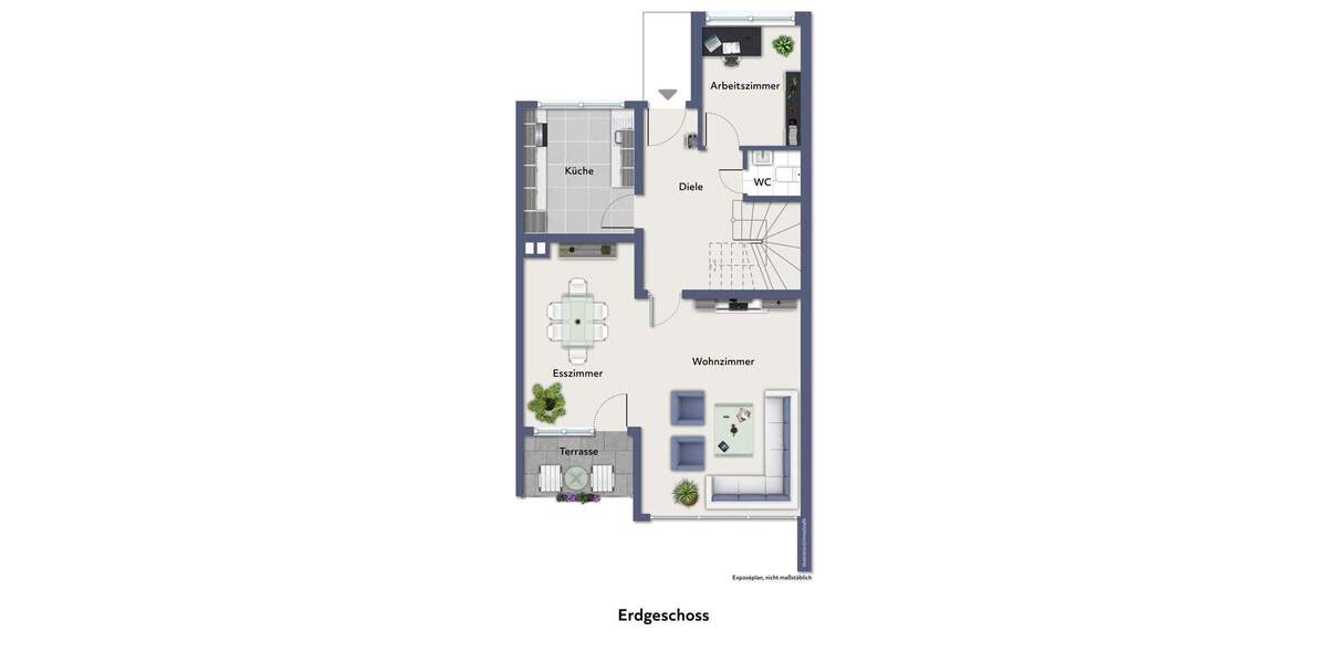 Reihenmittelhaus Münster / Handorf Handorf - 5 Zimmer, 118 m&sup2;, 380.000&euro; | Angebot:25688650