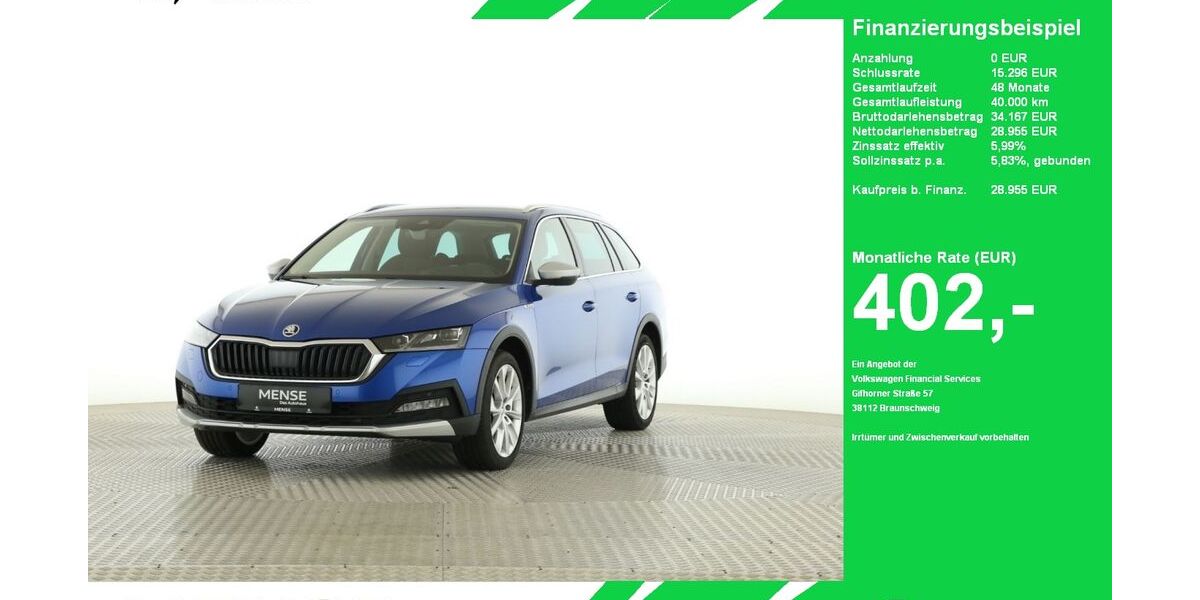 Skoda Octavia 87.521 km 28.955 &euro; Oelde (Stromberg) 59302