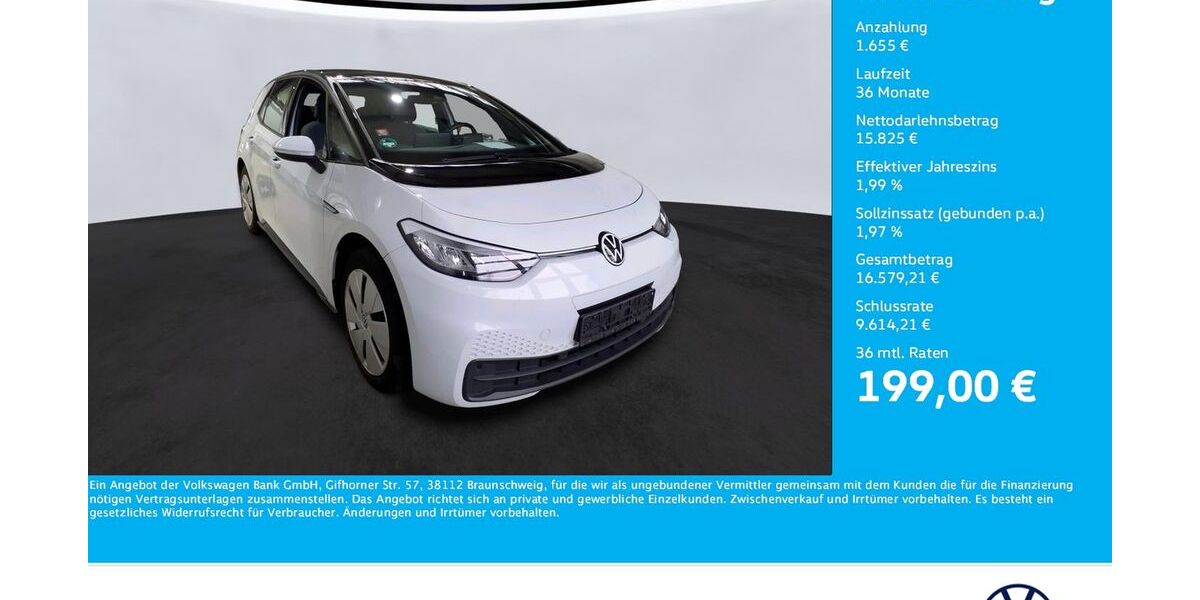 VW ID.3 73.008 km 17.357 &euro; Unna 59423