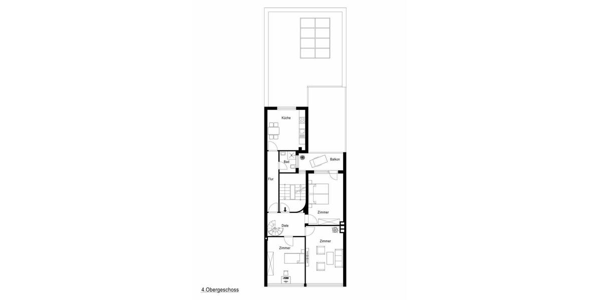 Etagenwohnung Münster Centrum - 1 Zimmer, 342 m&sup2;, 1.250.000&euro; | Angebot:26825718