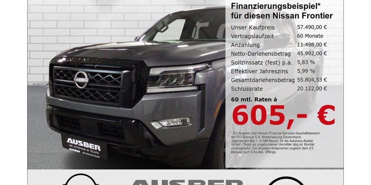 Nissan Frontier 1.702 km 54.999 &euro; Telgte 48291