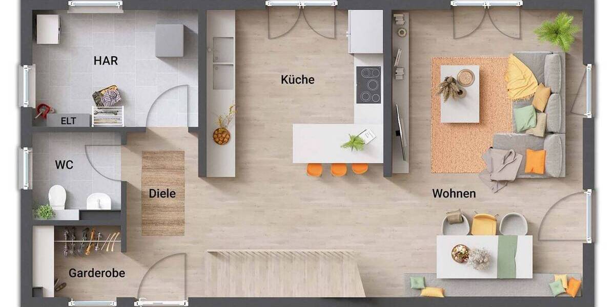 Einfamilienhaus Sendenhorst Albersloh - 4 Zimmer, 125 m&sup2;, 277.690&euro; | Angebot:25734149