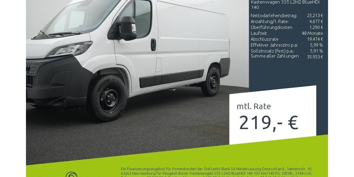 Peugeot Boxer 1.500 km 29.470 &euro; Münster - Amelsbüren 48163