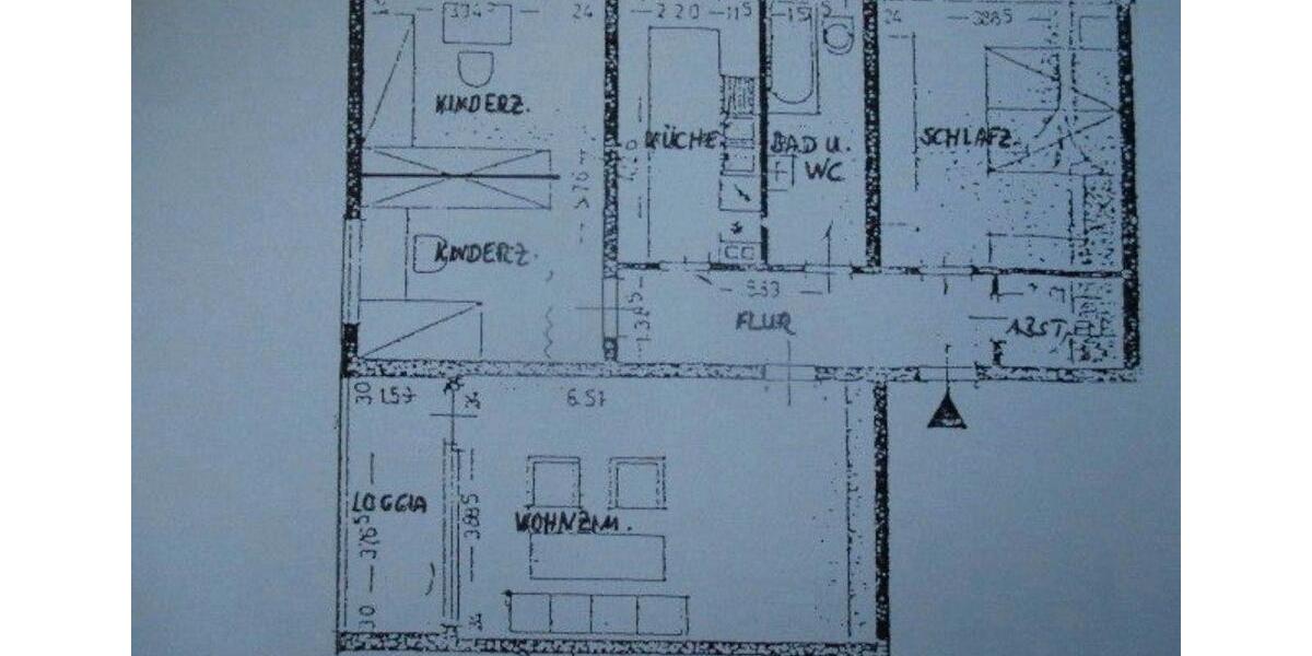 Etagenwohnung Bergkamen - 4 Zimmer, 91 m&sup2;, 125.000&euro; | Angebot:25901025