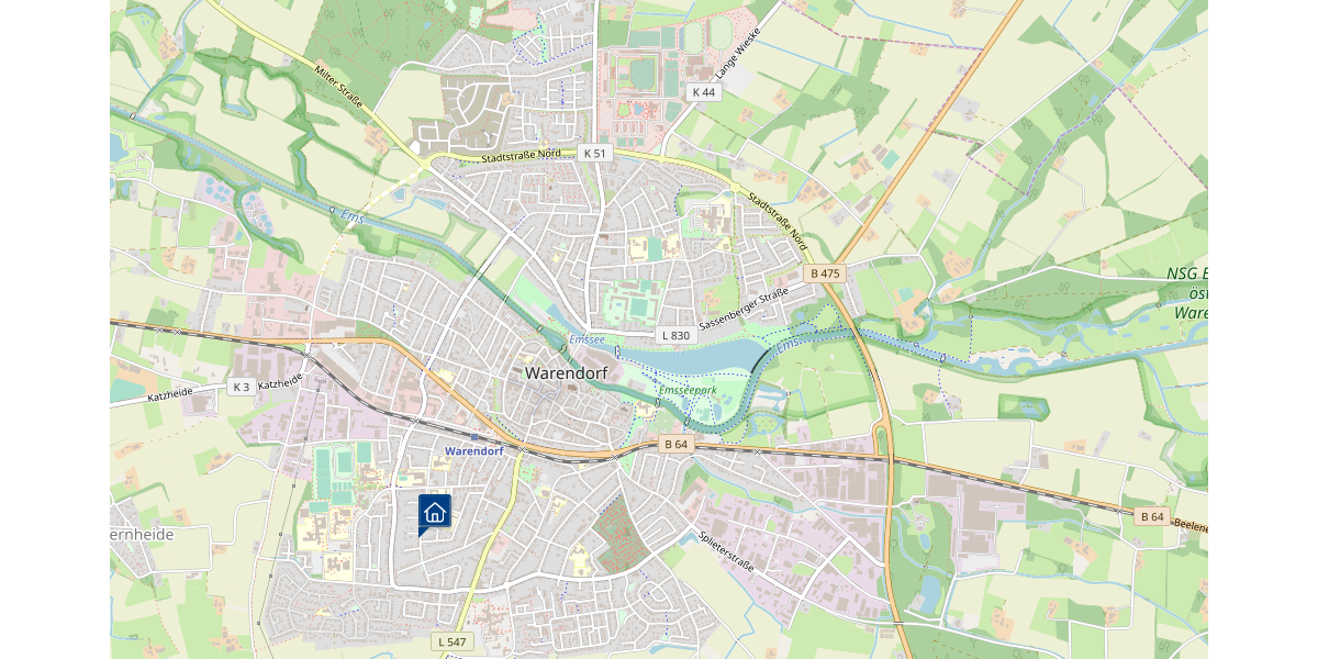 Charmantes Einfamilienhaus, als Mehrgenerationenhaus nutzbar - Einfamilienhaus Warendorf | Angebot:25159371