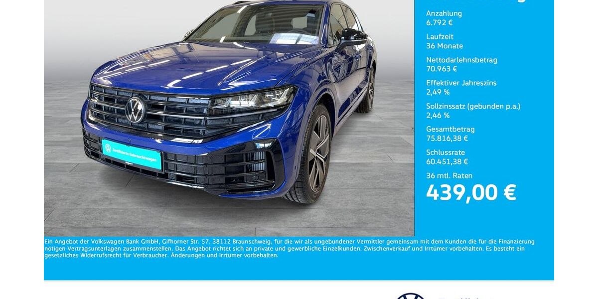 VW Touareg 5.905 km 77.755 &euro; Unna 59423