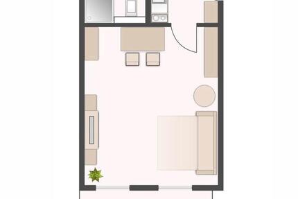 Wohnung Münster Berg Fidel - 1 Zimmer, 31 m&sup2;, 127.000&euro; | Angebot:26951469