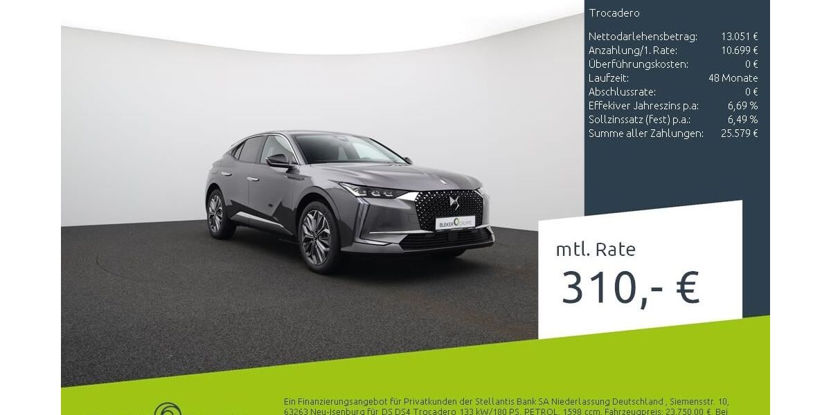 DS Automobiles DS4 20.110 km 23.345 &euro; Münster - Amelsbüren 48163