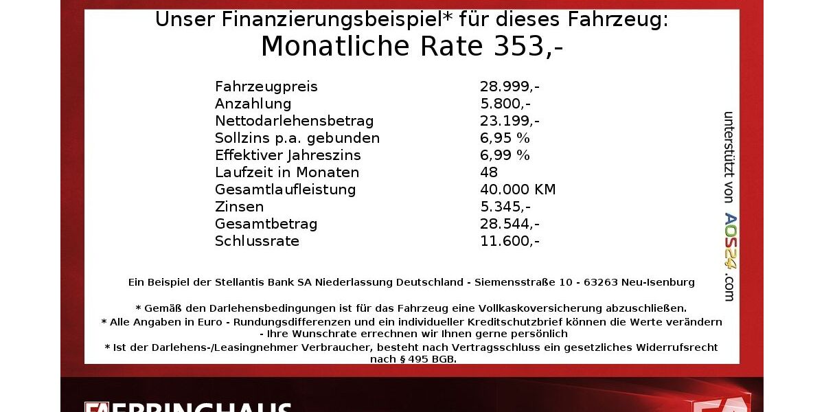 Opel Frontera 1.500 km 28.999 &euro; Hamm 59067