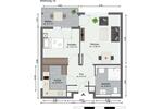 Etagenwohnung Hamm Braam-Ostwennemar - 2 Zimmer, 51 m&sup2;, 778&euro; | Angebot:22082376