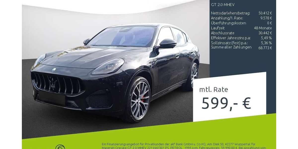 Maserati Grecale 54.018 km 56.870 &euro; Münster - Amelsbüren 48163