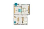Etagenwohnung Selm - 3.5 Zimmer, 66 m&sup2;, 510&euro; | Angebot:26139266