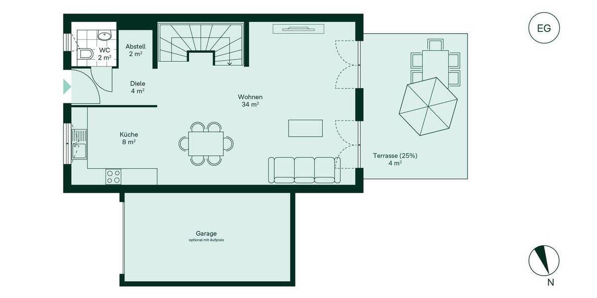 Doppelhaushälfte Bergkamen Weddinghofen - 5 Zimmer, 136 m&sup2;, 460.800&euro; | Angebot:25664125
