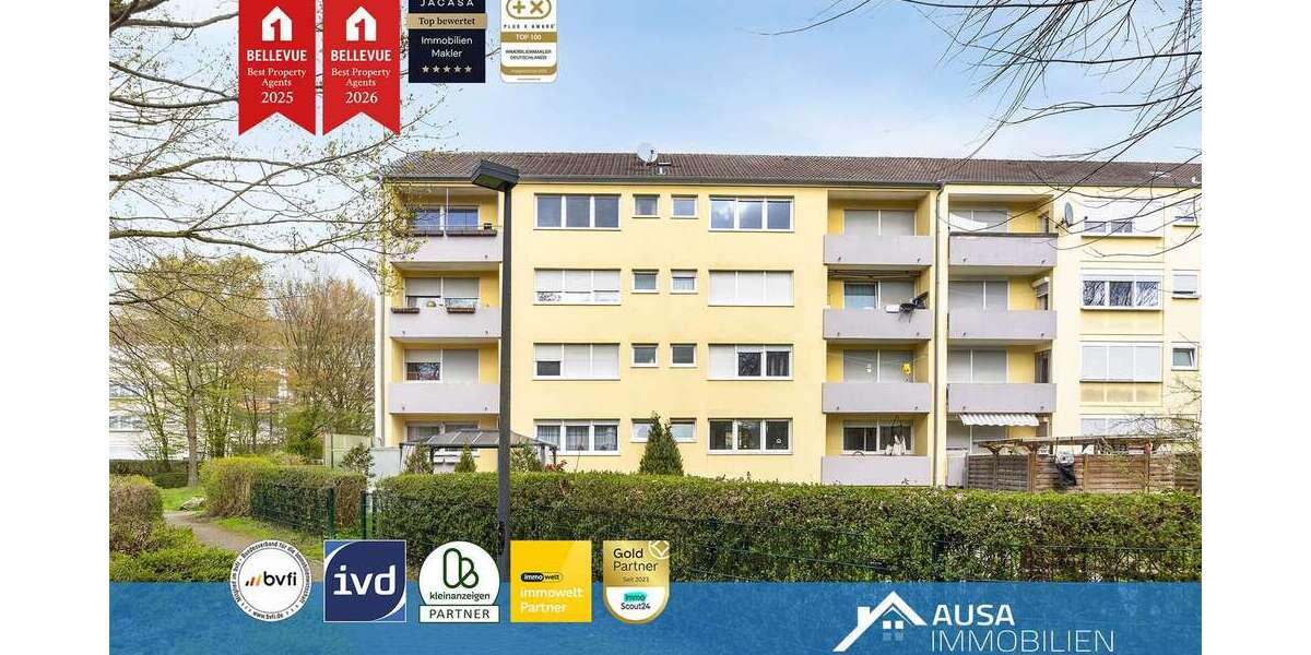 Etagenwohnung Münster Münster-Ost - 3 Zimmer, 71 m&sup2;, 169.000&euro; | Angebot:26215030