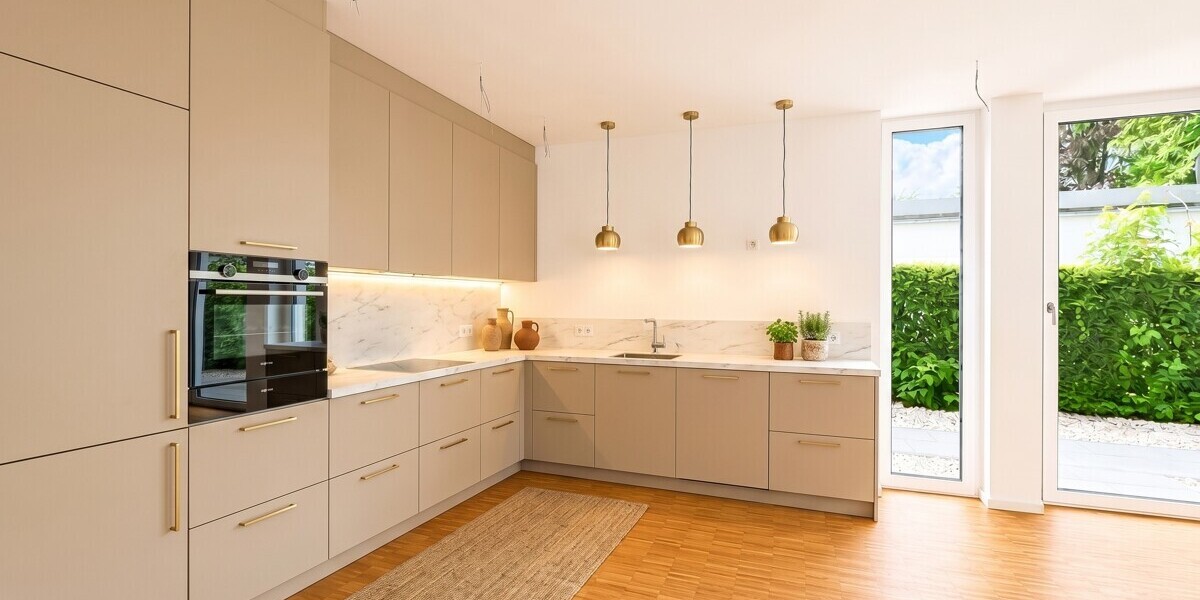 Stilvolle Neubau-Doppelhaushälften in Bestlage von St. Mauritz – Erstbezug mit Top-Ausstattung! - Doppelhaushälfte Münster / Ost Ost | Angebot:26876673