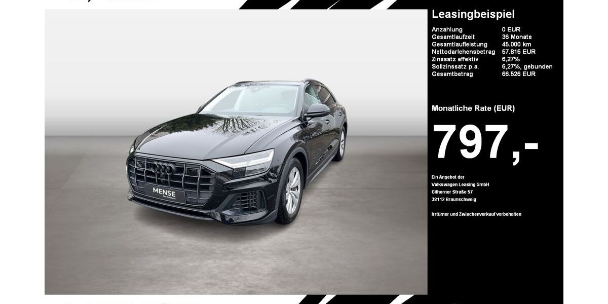 Audi Q8 46.210 km 57.300 &euro; Oelde (Stromberg) 59302
