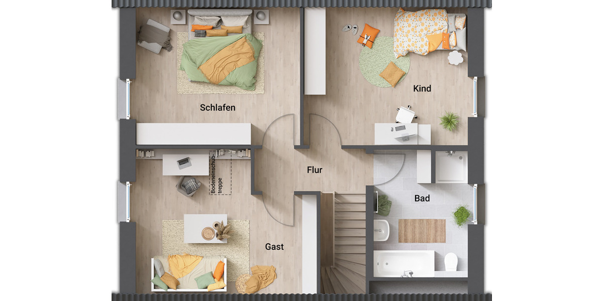 Mehrfamilienhaus, Wohnhaus Münster Amelsbüren - 4 Zimmer, 128 m&sup2;, 335.705&euro; | Angebot:26053258