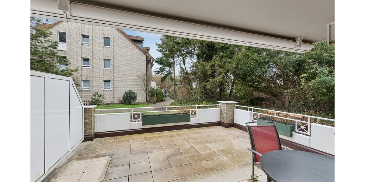 RESERVIERT - Sofort frei: Gepflegte 2-Zimmer-Erdgeschosswohnung mit großem Balkon & Tiefgaragenstellplatz - Erdgeschoßwohnung Bad Sassendorf | Angebot:25851708