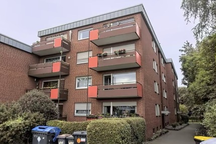Wohnen am Koburger Weg: 2 Zimmer, EBK & zwei Balkone – befristet bis Mai 2027 - Wohnung Münster Mitte-Nordost | Angebot:26864427