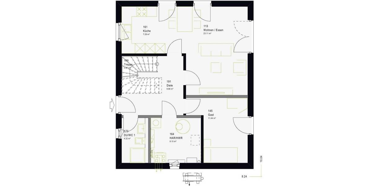Einfamilienhaus Bad Sassendorf Lohne - 5 Zimmer, 123 m&sup2;, 362.999&euro; | Angebot:26816028