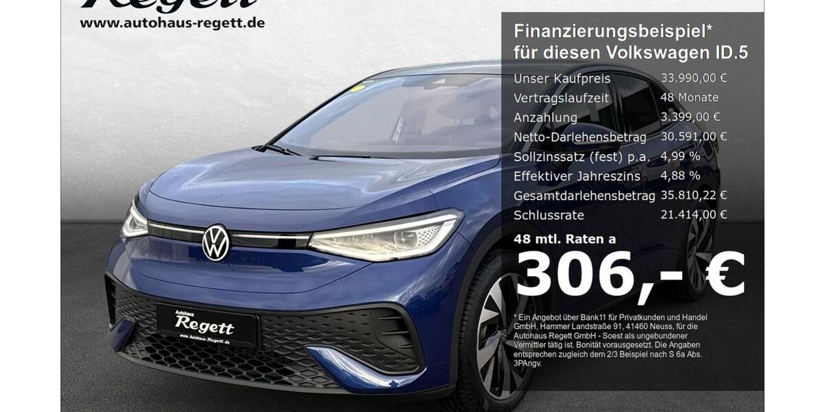 VW ID.5 24.163 km 33.990 &euro; Soest 59494