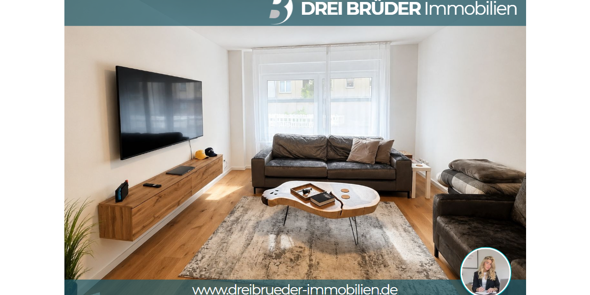Etagenwohnung Münster Mitte-Süd - 3 Zimmer, 70 m&sup2;, 349.000&euro; | Angebot:24732578