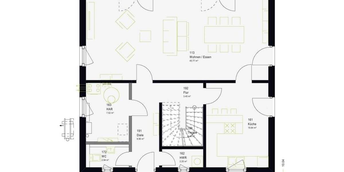 Einfamilienhaus Oelde - 5 Zimmer, 151 m&sup2;, 461.850&euro; | Angebot:25985537