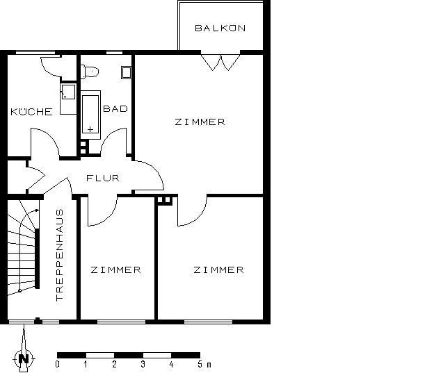 Etagenwohnung Münster Münster-Südost - 3 Zimmer, 65 m&sup2;, 727&euro; | Angebot:27122592