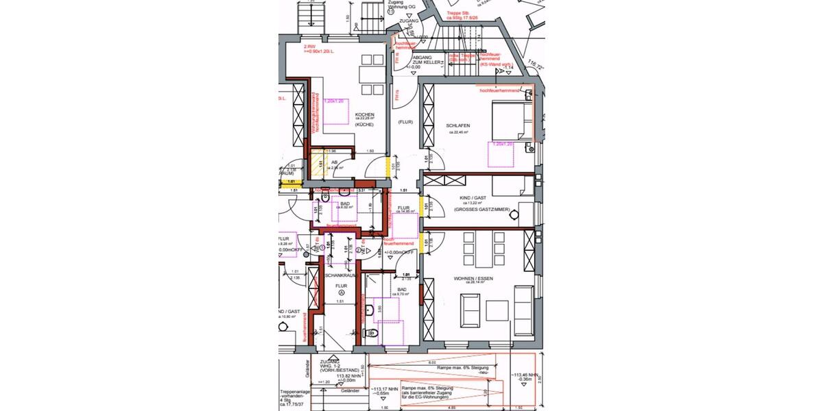 Erdgeschoßwohnung Ennigerloh - 4 Zimmer, 114 m&sup2;, 1.300&euro; | Angebot:24473914