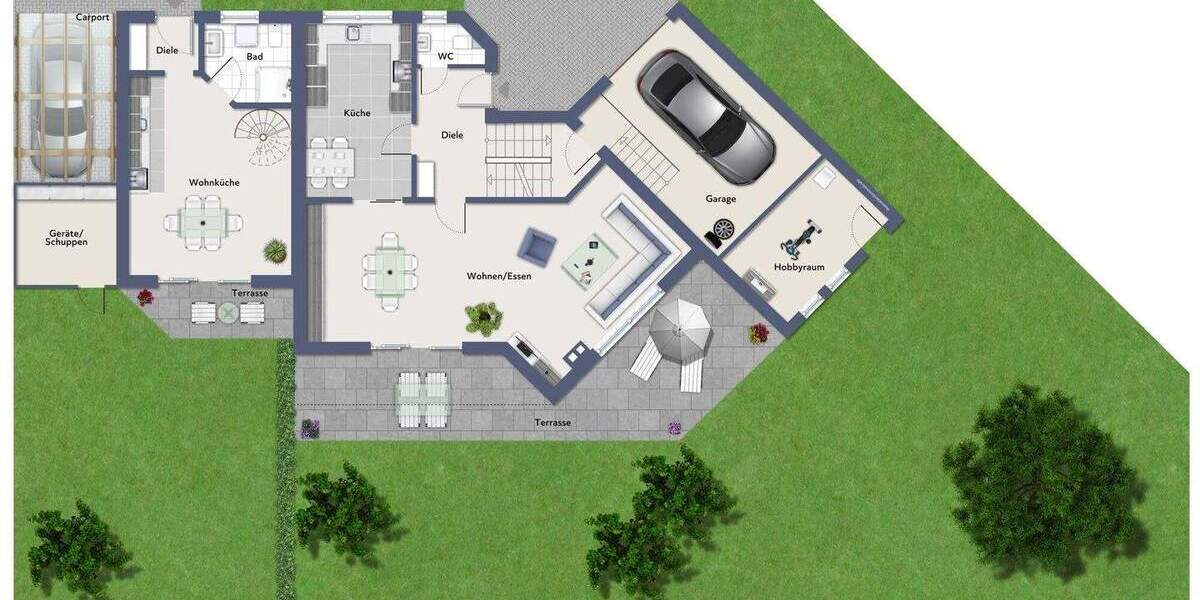 Einfamilienhaus Münster / Hiltrup Hiltrup - 9 Zimmer, 251 m&sup2;, 860.000&euro; | Angebot:25736138